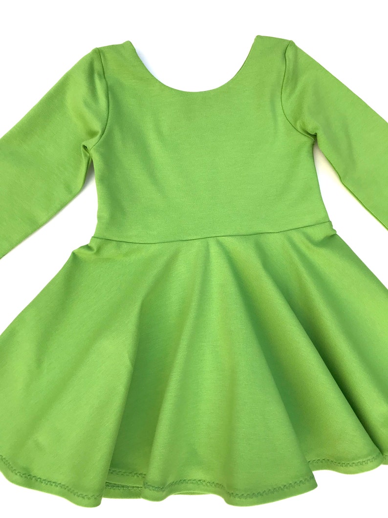 1218 m Lime Green Twirl Dress Baby Girl Twirl Dress Etsy