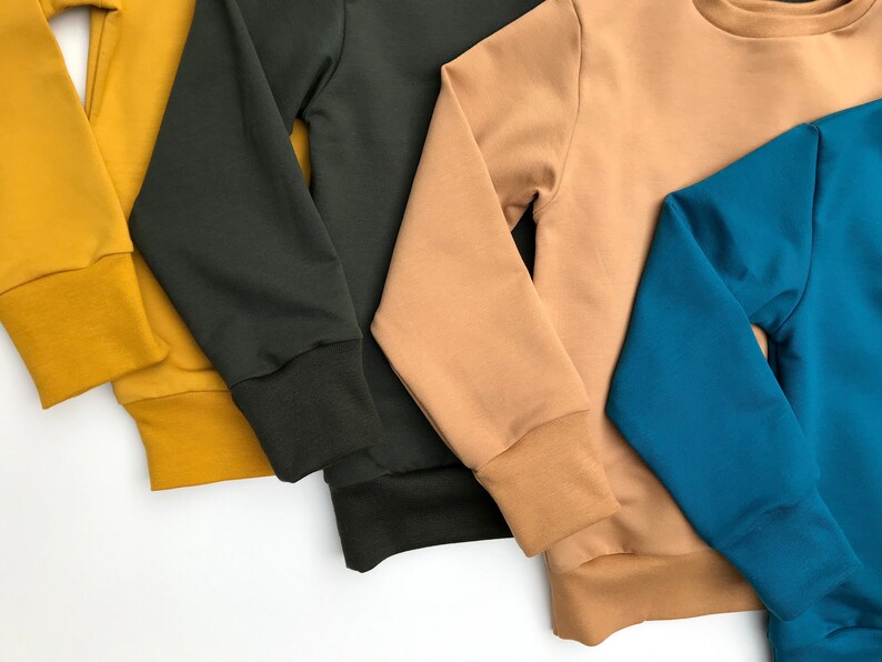 Red Sweatshirt Toddler Red Shirt Solid Sweatshirts kids Etsy