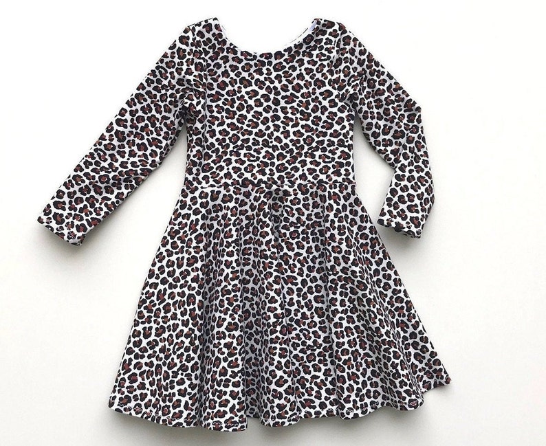 animal print dress baby girl
