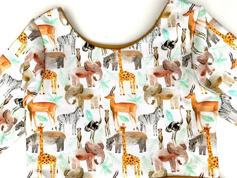 Zoo Animals Dress Animal Twirl Dress Safari Dress Girls Etsy