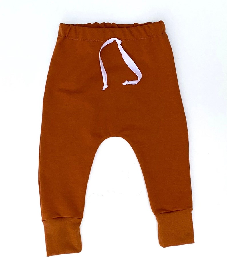 Brown Sweatsuit Toddler Boy Brown Fall Sweatshirt Harem Etsy