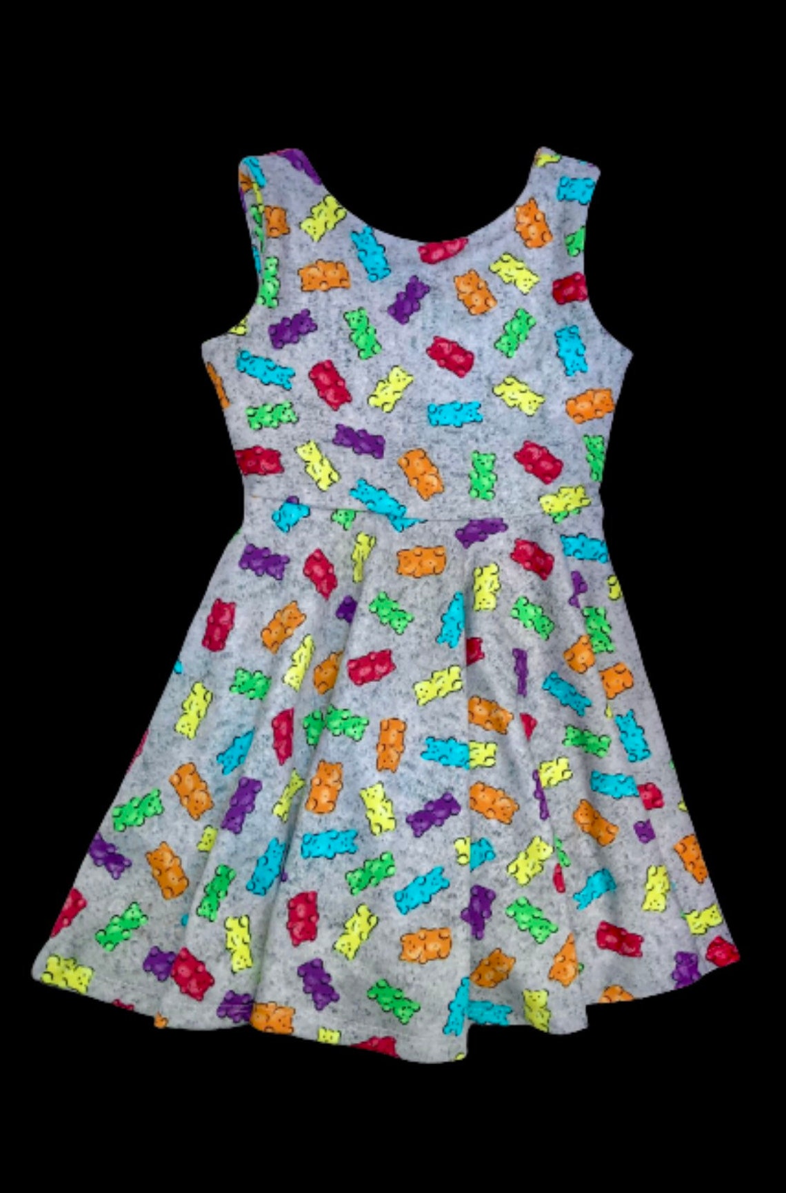 Gummy Bear Dress Spring Knit Fabric Candy Spring Dress Etsy