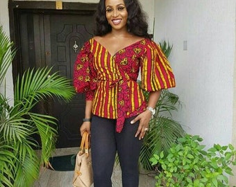 ankara top design for ladies
