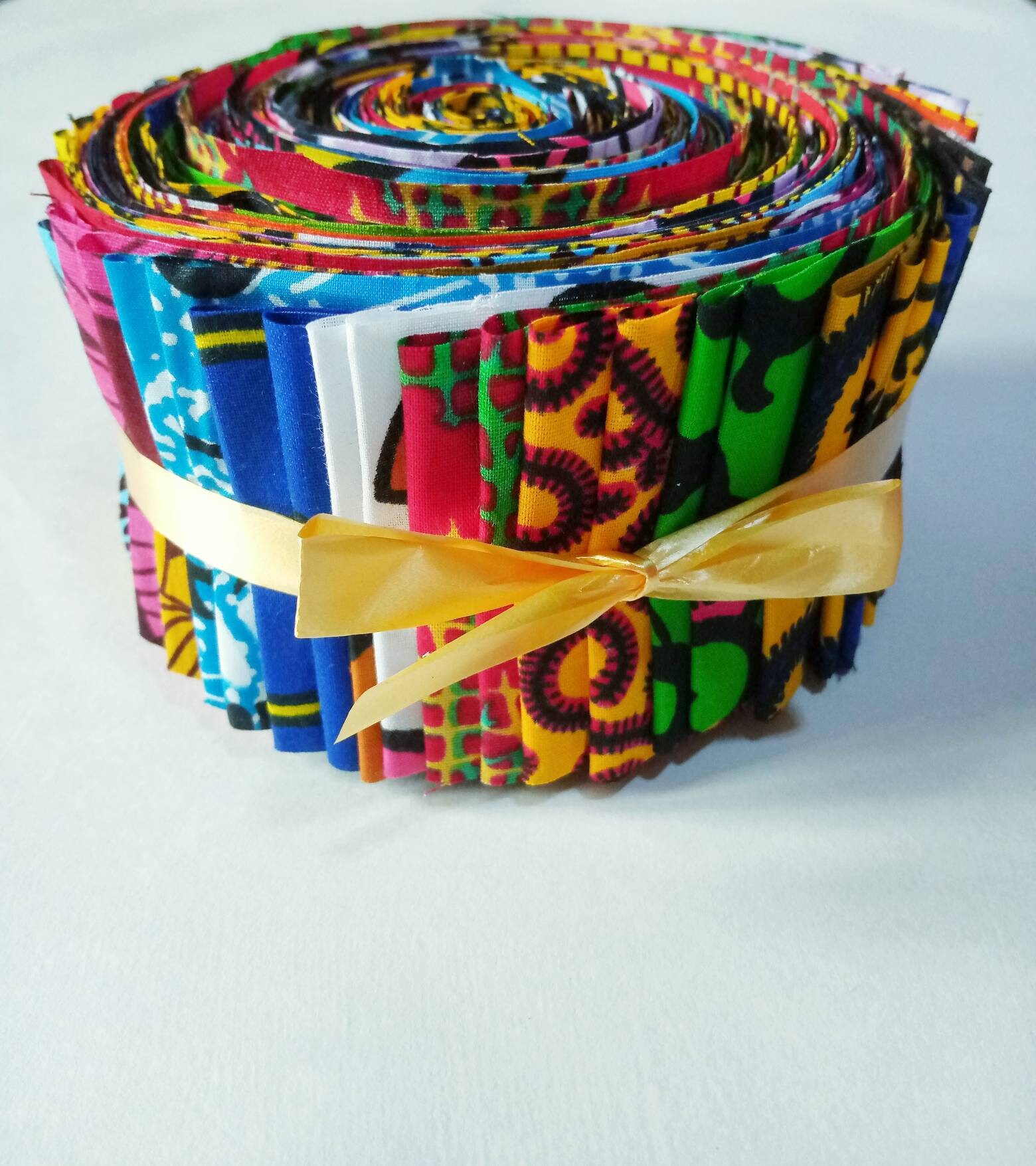 Jelly Rolls African Print Jelly Roll Patchwork Fabrics Etsy