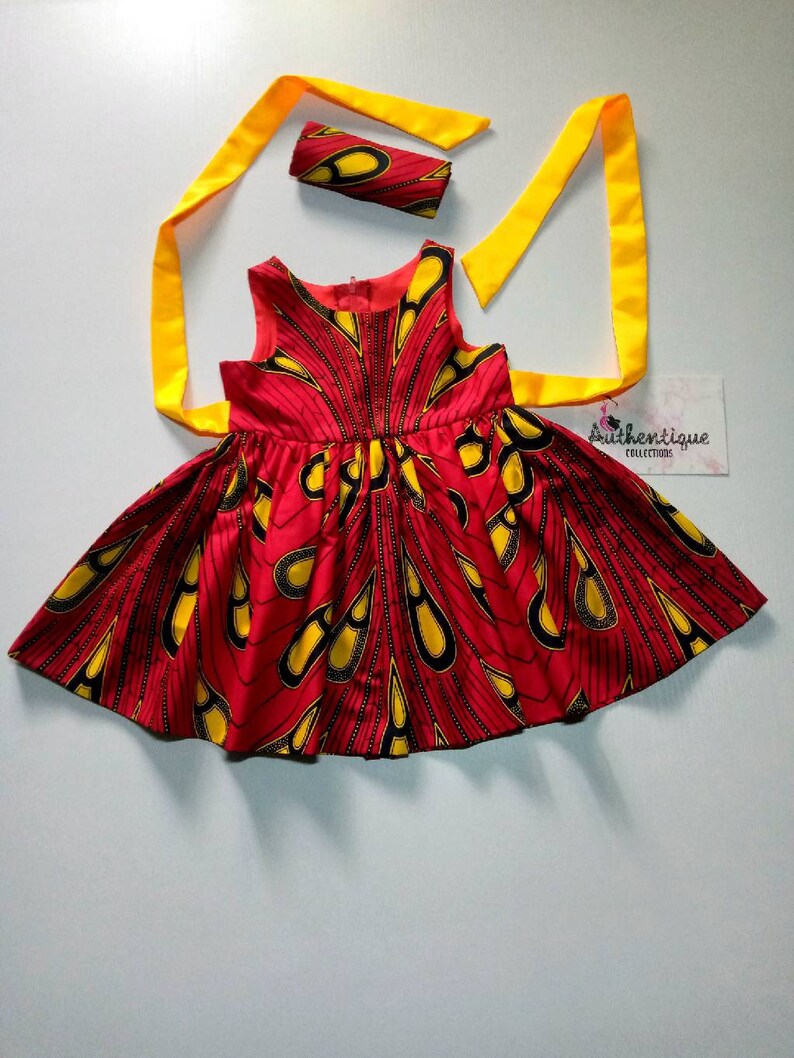 african dress with head wrap