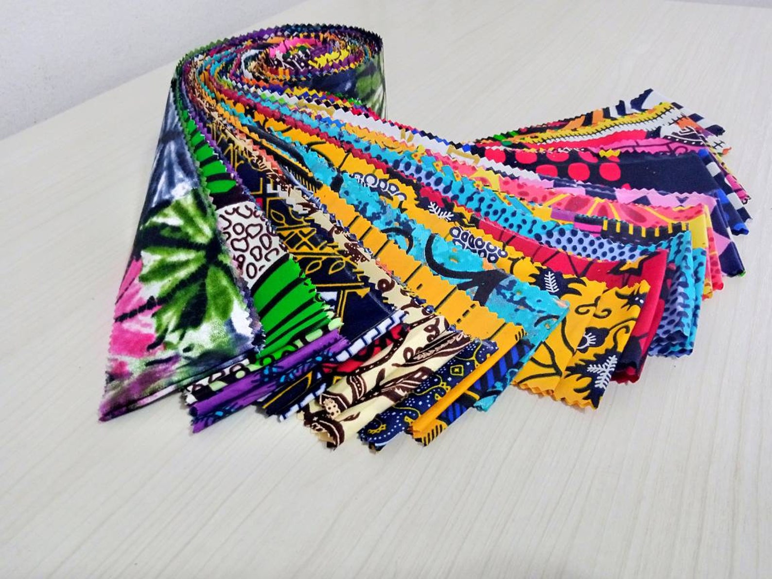 Jelly Rolls African Print Jelly Roll Patchwork Fabrics Etsy