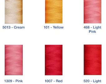 Bockens Linen Thread by Color
