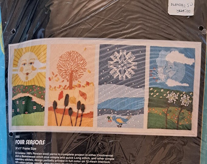 FOUR SEASONS Dimensions Needlepoint Kit - Etsy