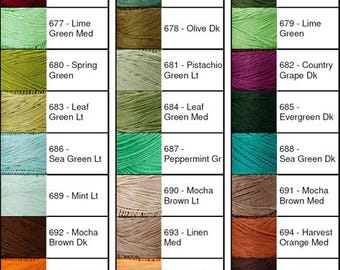 Lizbeth Thread by Color 674-697
