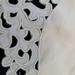 Cutwork Collar and Matching Cuffs