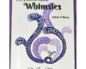 Bobbin Lace Pin - Chrysanthemum Whimsies