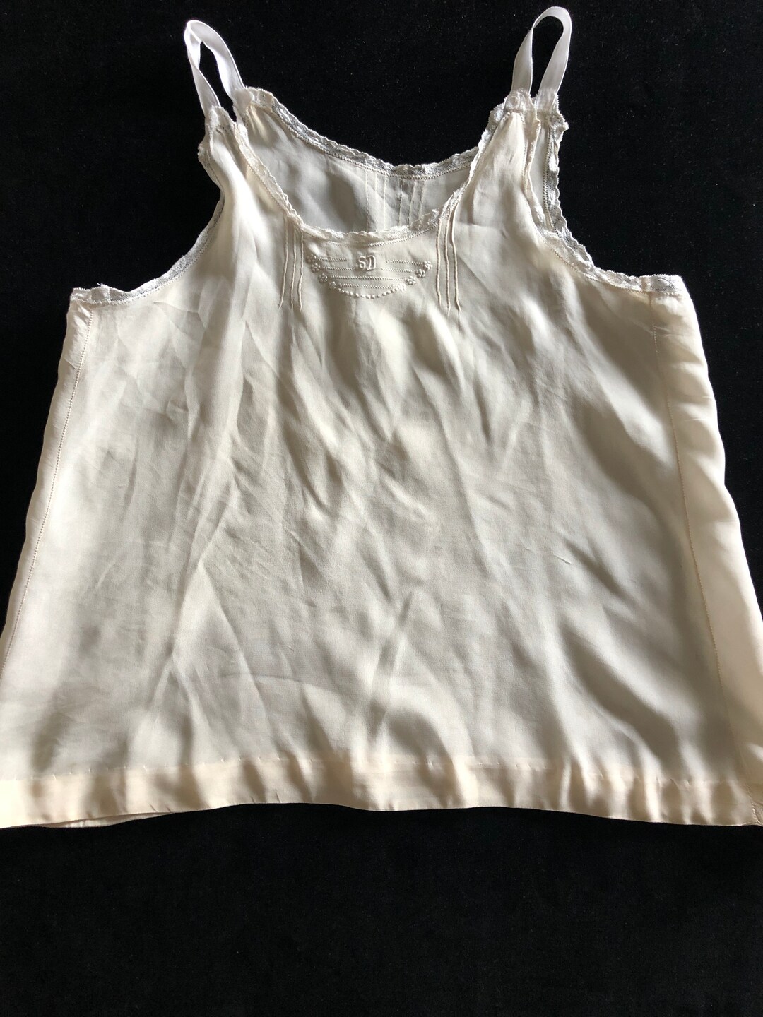 Sweet Little Vintage Camisole Undershirt in Ivory Color - Etsy