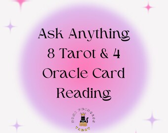 ASK ANY Question Tarot Reading w/ Written Interpretation (no video)