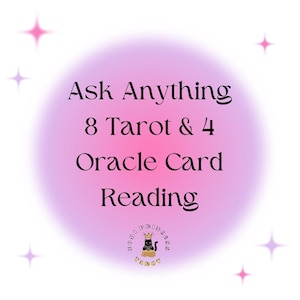FAÇA QUALQUER PERGUNTA Leitura de cartas de tarô e oráculo com interpretação escrita (sem vídeo) (Leia a descrição)