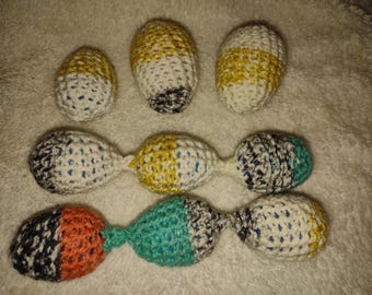 5 Piece Crochet Pet Ferret Bulk Set#103