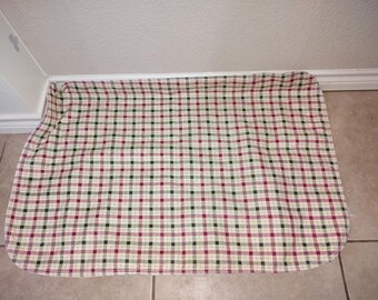 Quilted Tan Dookie Pad: 18x24" Washable Ferret Potty Training Pad
