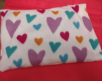 Fuzzy Warming Pouch Hearts