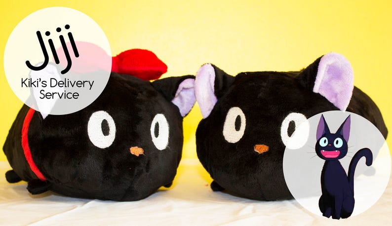 kiki's delivery service cat plush