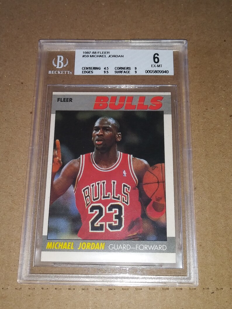 michael jordan second year card
