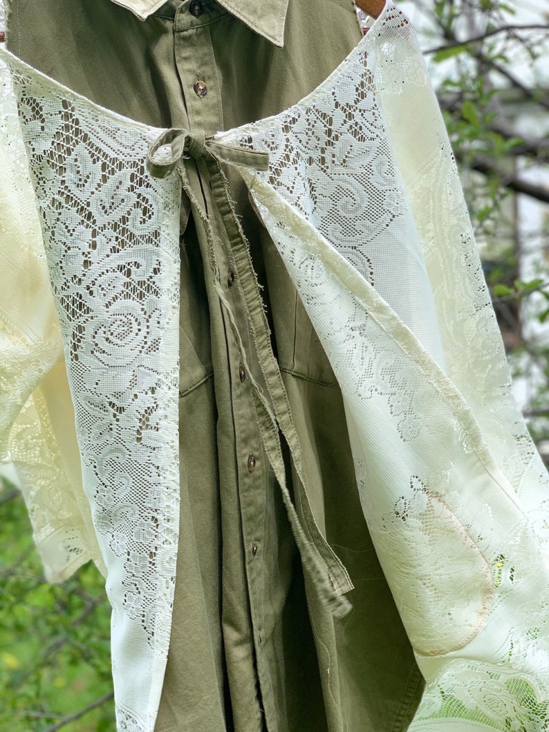Lacey kaftan kimono