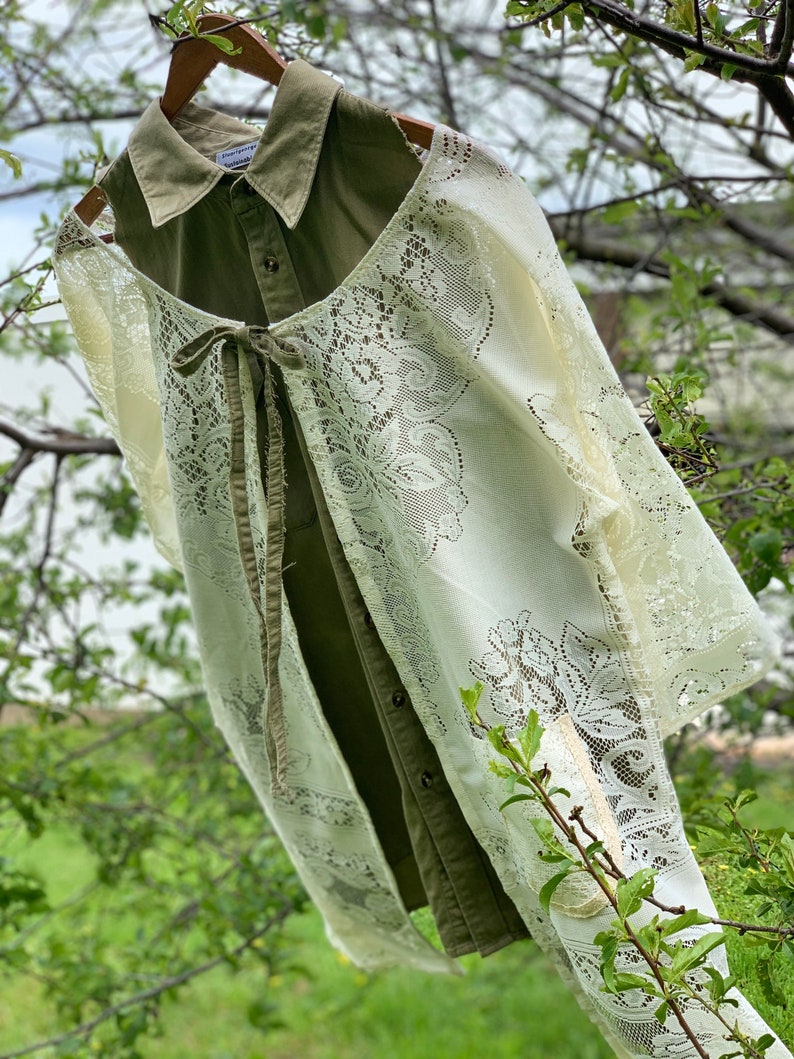 Lacey kaftan kimono