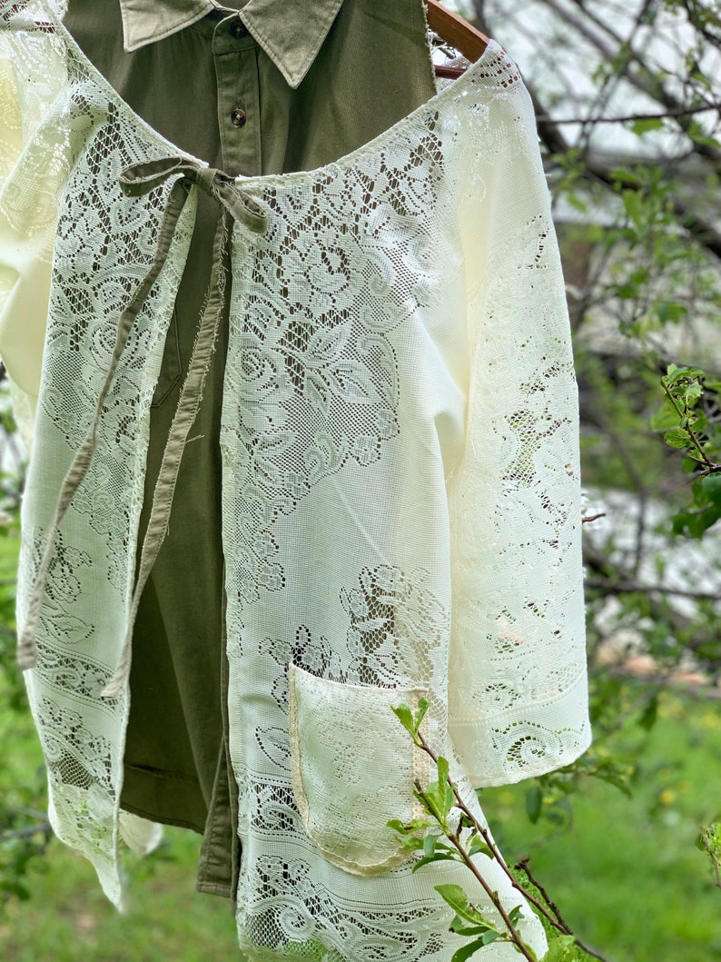 Lacey kaftan kimono