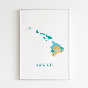 Hawaii | Minimalist | Instant Download | Poster