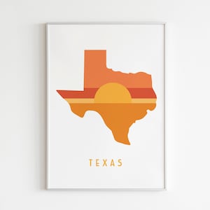 Texas | Minimalist | Instant Download | Poster