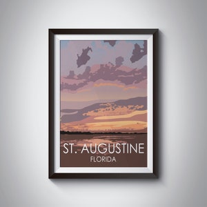 St. Augustine | Florida | Travel Poster | Instant Download