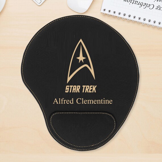 Star Trek Mouse Pad Desk Or Office Accessories Etsy