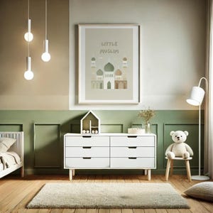 Póster Islámico - Imágenes De La Mezquita Masjid Decoración De La Pared De La Habitación De Los Niños Imágenes Digitales Decoración Decoración Niños Musulmanes Pequeños Musulmanes