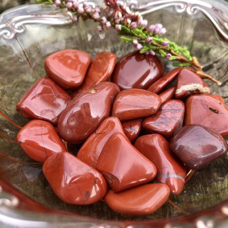 Red Jasper Tumble Stone / Red Jasper Crystal / Red Jasper Etsy