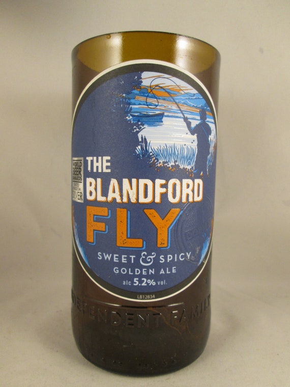 Beer Bottle Candle Blandford Fly Candle Ale Candle Beer Etsy