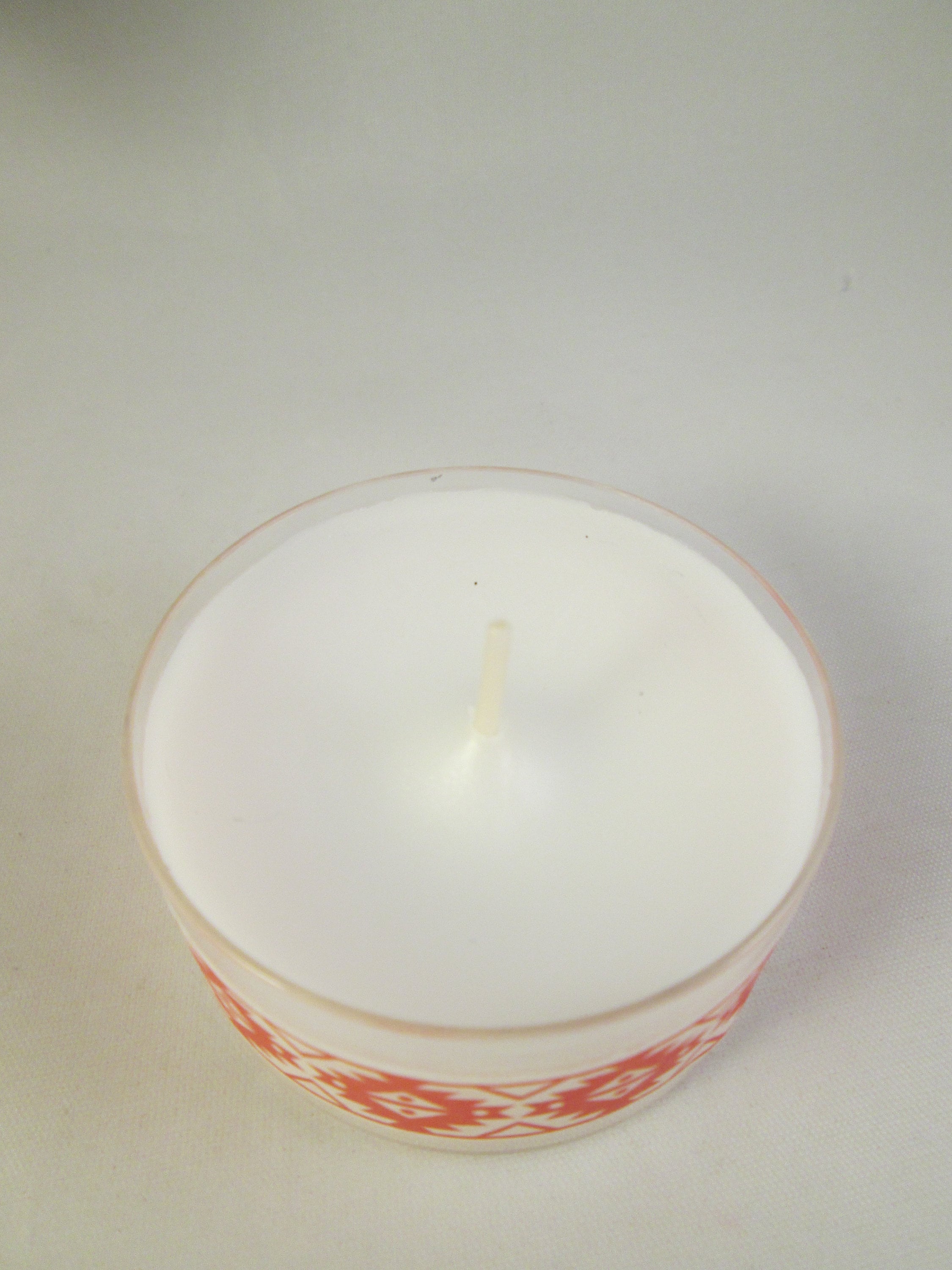 Aztec Candles White Tealights Large Tealights Xmas Tea Etsy