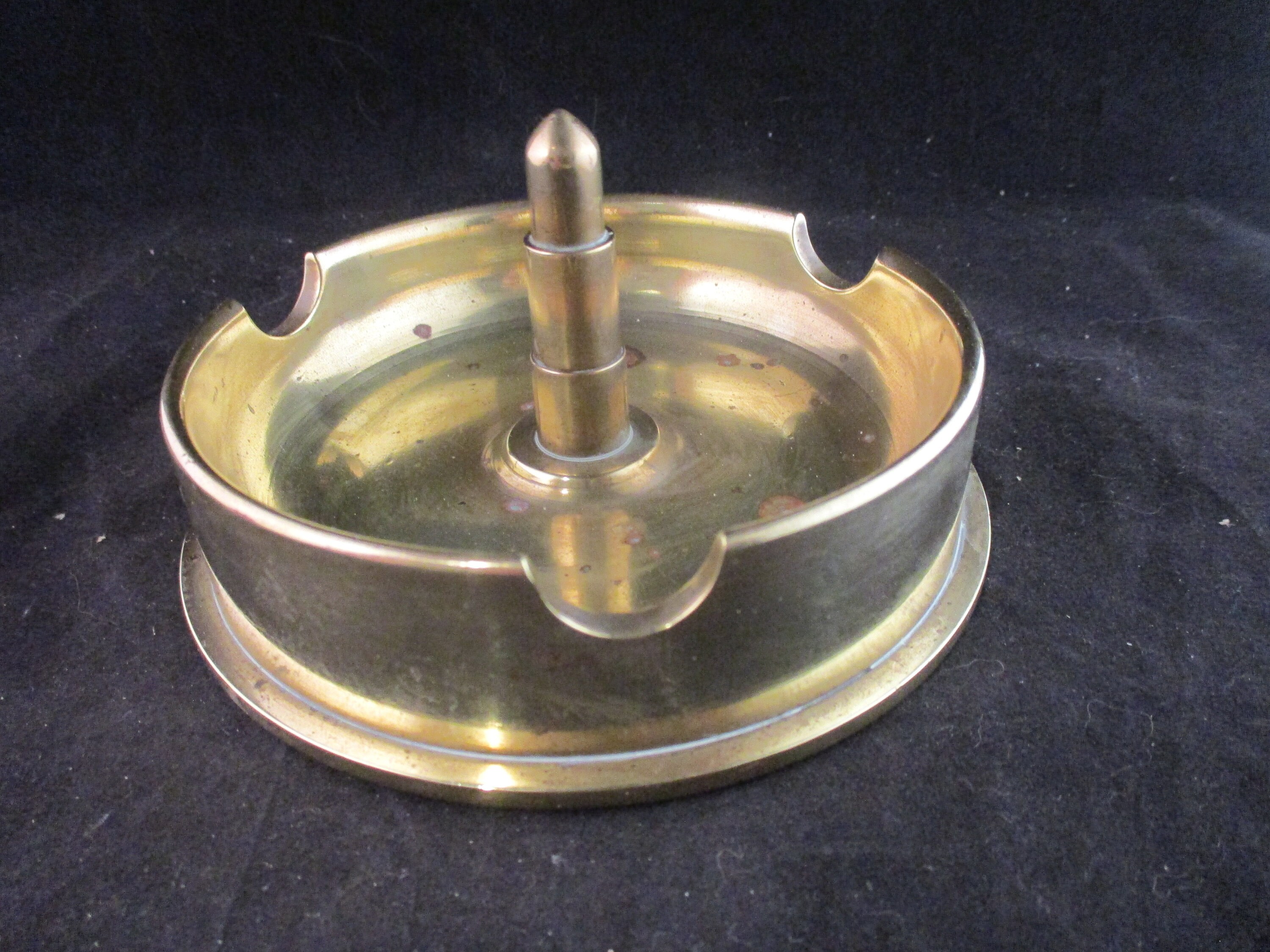 Military Shell Casing Ashtray Vintage Military Ashtray Etsy
