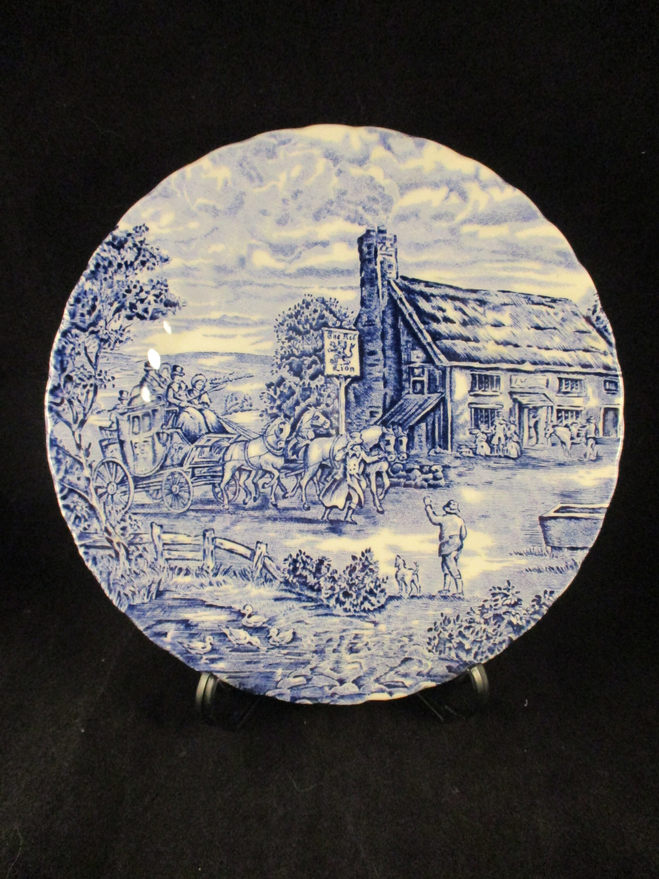 Wood & Sons Plate the Post House Plate Vintage Side Plate Etsy Singapore