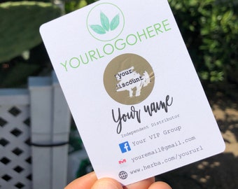Herbalife Scratcher Cards | Business Scratcher Cards | Herba Life Business Cards | Custom Herbalife Business Cards