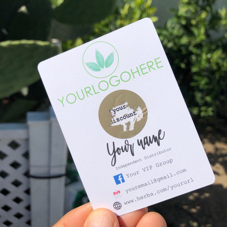 Biglietti da visita Herbalife Scratcher / Biglietti da visita Etsy Italia