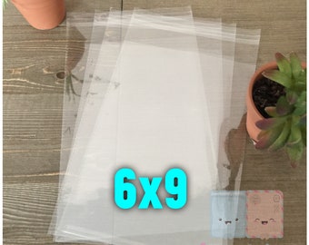 1000 3 X 4 in Clear Resealable Cello Bag Plastic Envelopes Cellophane