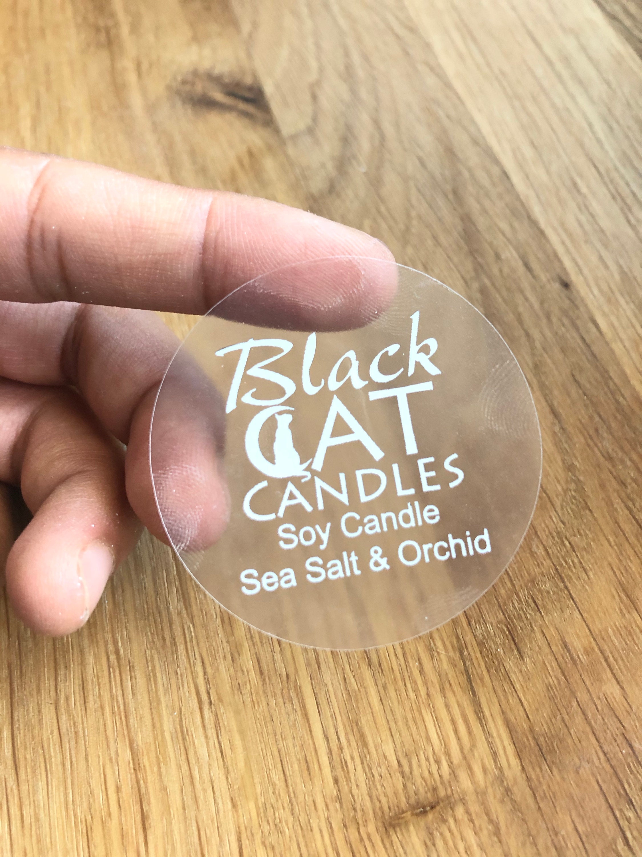 Custom Clear White Ink Stickers Wedding Favor Stickers | Etsy