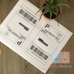 40/60/70 Pieces Shipping Labels 8.5 X 11