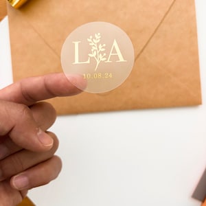 Blatt Hochzeits-Initialen Goldfolien-Aufkleber Foiled Hochzeits-Bevorzugungs-Aufkleber Initialen, Silberfolien-Hochzeits-Aufkleber