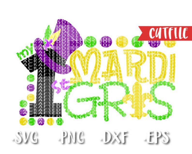 Download My First Mardi Gras Svg Cut File Boy Mardi Gras Cut File ...