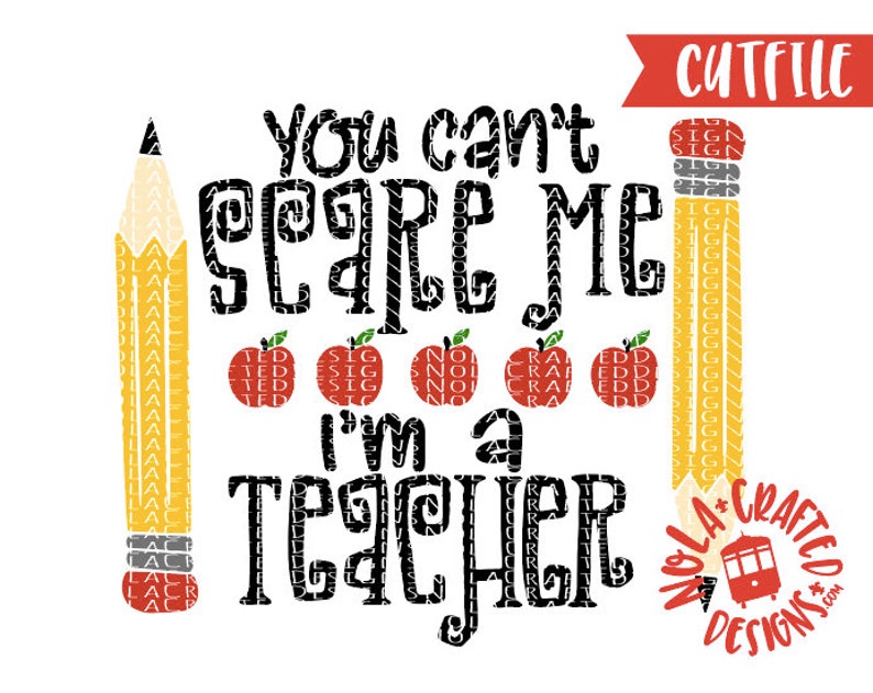 Download Teacher Halloween Svg Educator Svg You Cant Scare Me Im A | Etsy