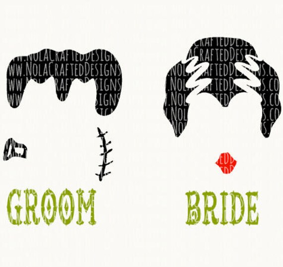 Download Bride And Groom Svg Cut File Halloween Svg Halloween Etsy