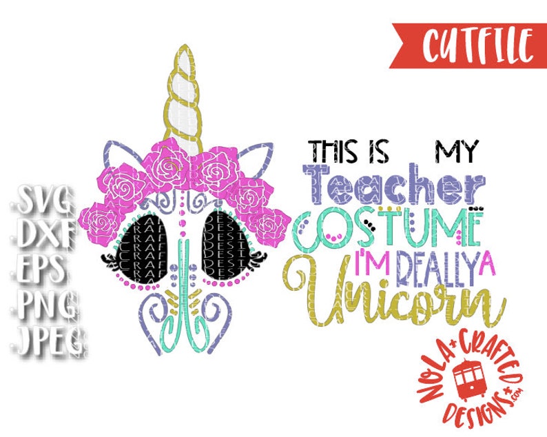 Download Halloween Teacher Svg File Unicorn Teacher Svg File This ...