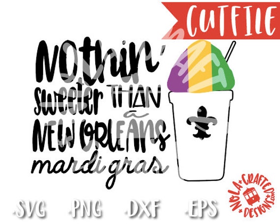 Download Mardi Gras Snowball Svg Cutfile New Orleans Mardi Gras Svg Etsy