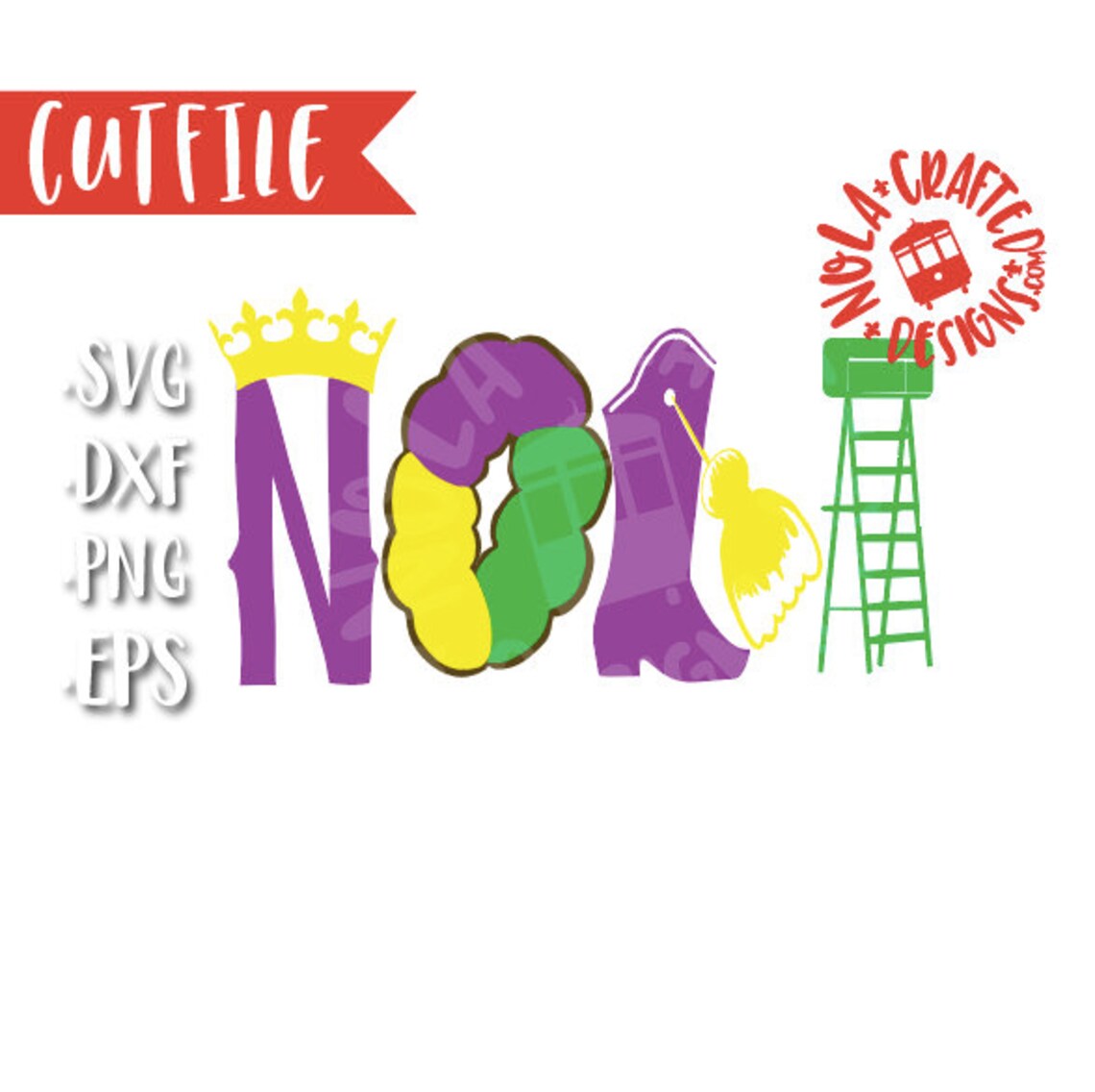 mardi gras ladder accessories