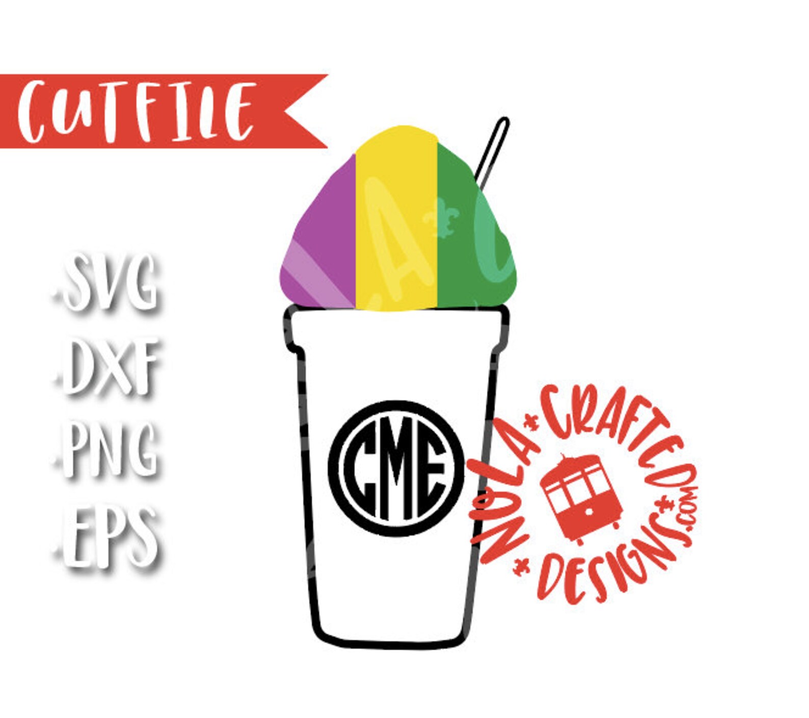 Free Free 161 New Orleans Snowball Svg SVG PNG EPS DXF File