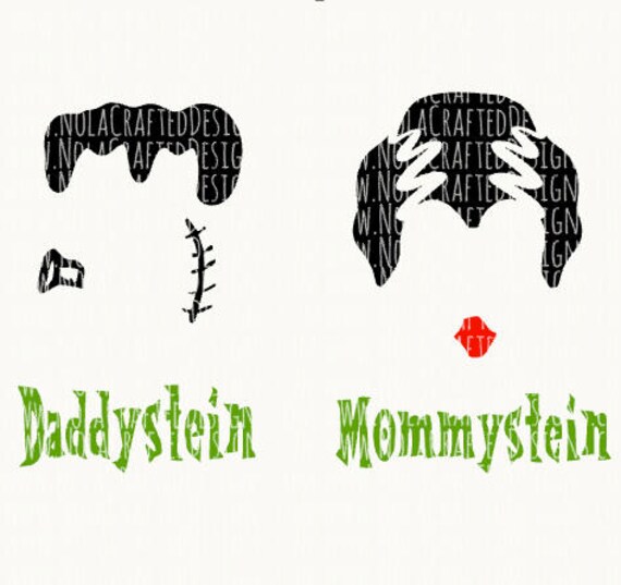 Download Mom Halloween svg cut file Frankenstein Svg Dad Halloween | Etsy